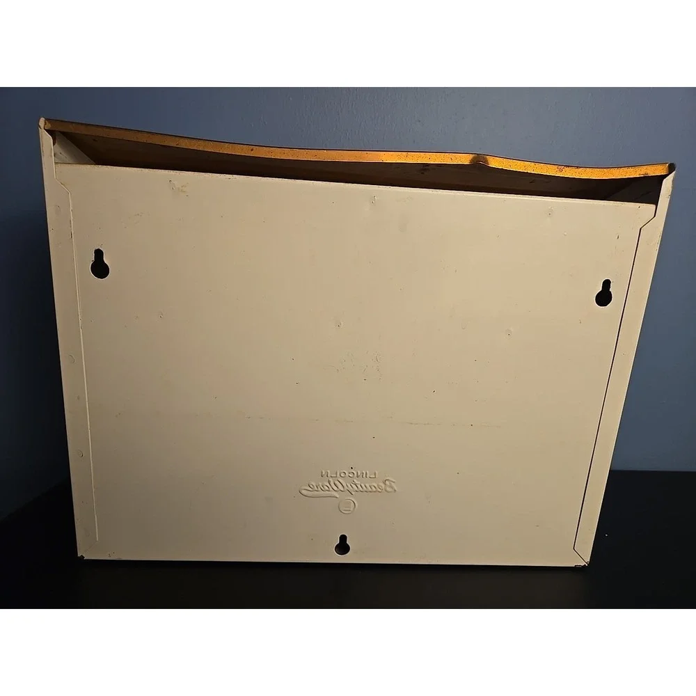 1950s‎ Lincoln Beautyware CU Dispenser For Waxed Paper Towel Aluminum Foil Wrap